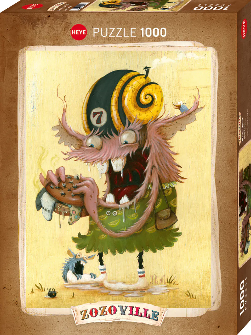 Puzzle 1000 Piezas | Zozoville Comida Chatarra 1