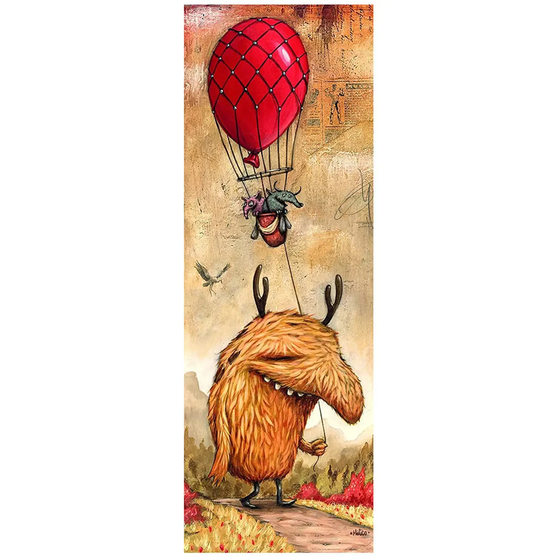 Puzzle 1000 Piezas | Zozoville Globo Rojo 2
