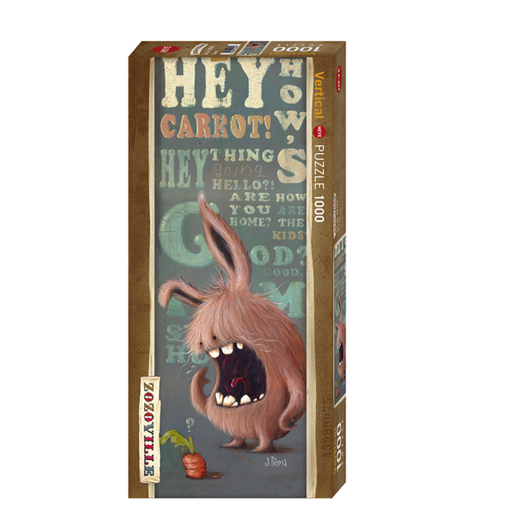 Puzzle 1000 Piezas | Zozoville Zanahoria 1