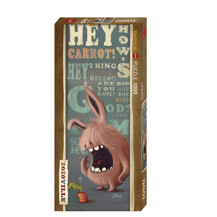 Puzzle 1000 Piezas | Zozoville Zanahoria 1