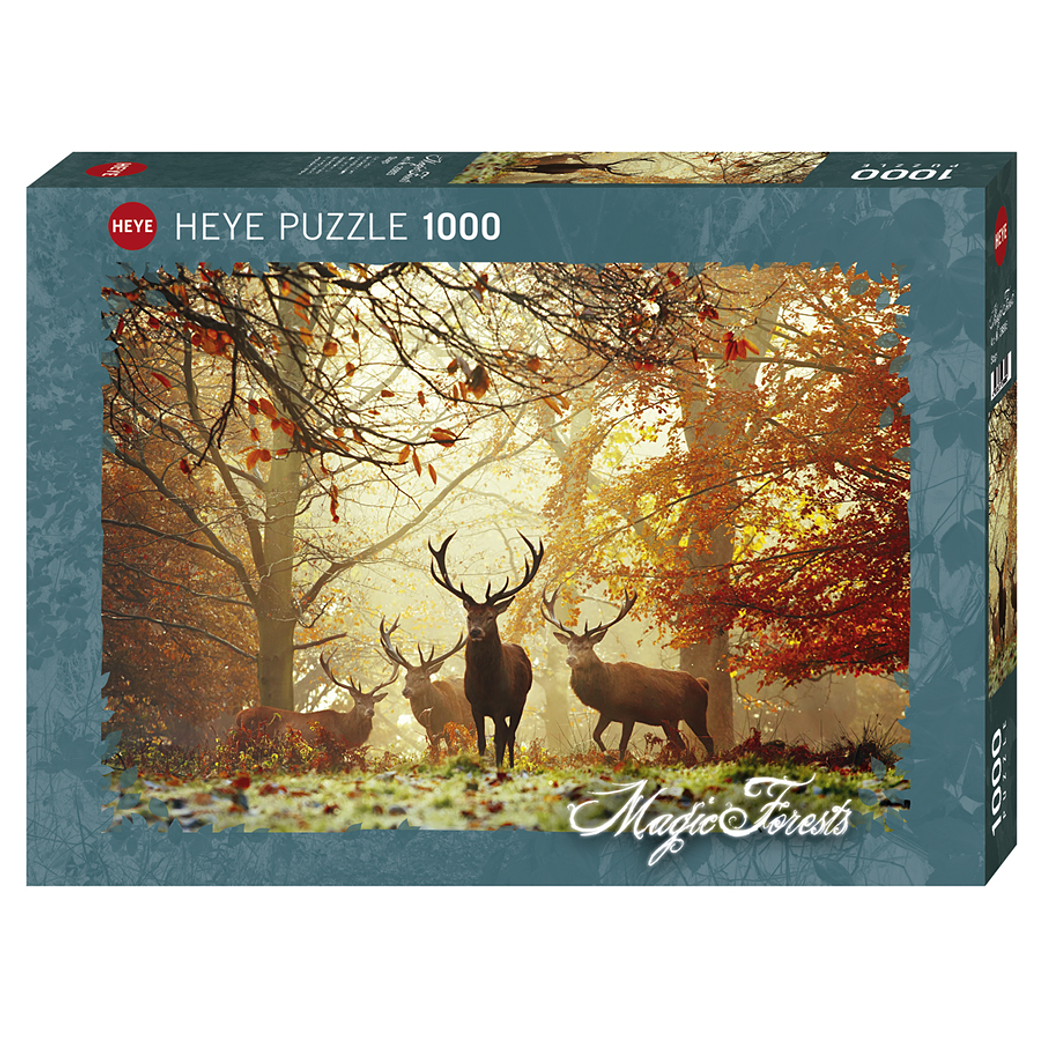 Puzzle 1000 Piezas | Magic Forest Ciervos 1
