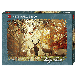 Puzzle 1000 Piezas | Magic Forest Ciervos