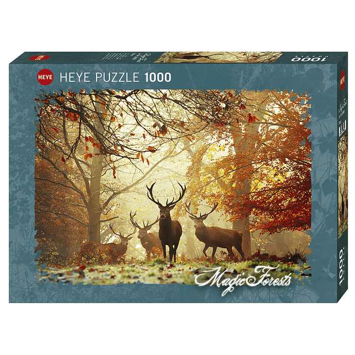 Puzzle 1000 Piezas | Magic Forest Ciervos 1