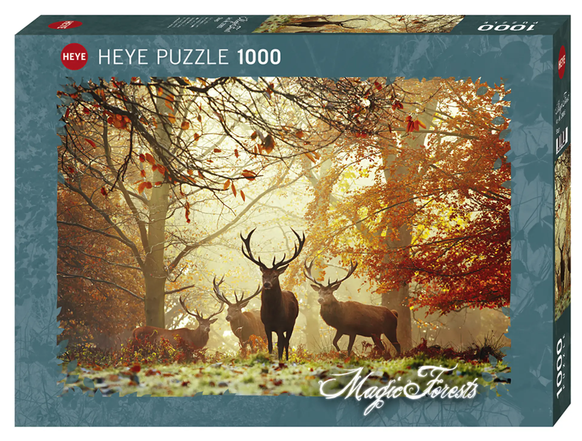 Puzzle 1000 Piezas | Magic Forest Ciervos 1