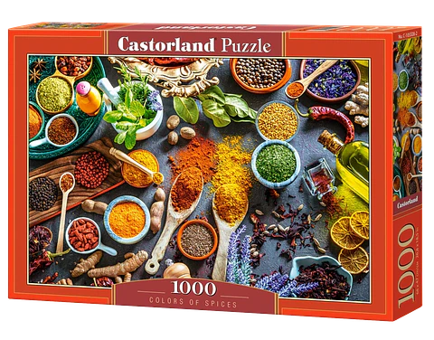 Puzzle 1000 Piezas | Colores y Especias