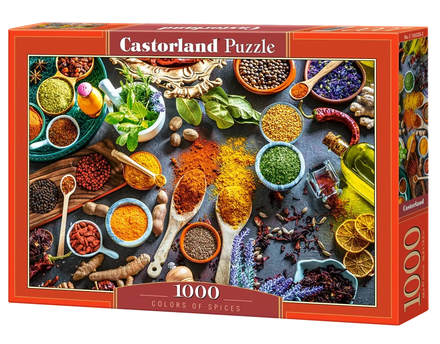 Puzzle 1000 Piezas | Colores y Especias 1