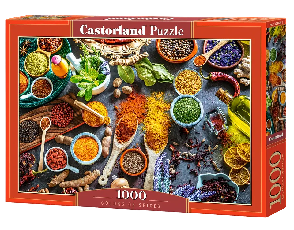 Puzzle 1000 Piezas | Colores y Especias 1