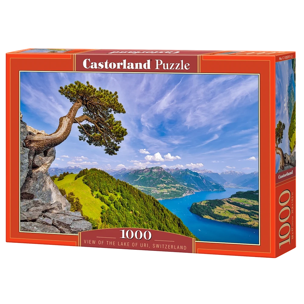 Puzzle 1000 Piezas | Vista al Lago Uri, Suiza 1