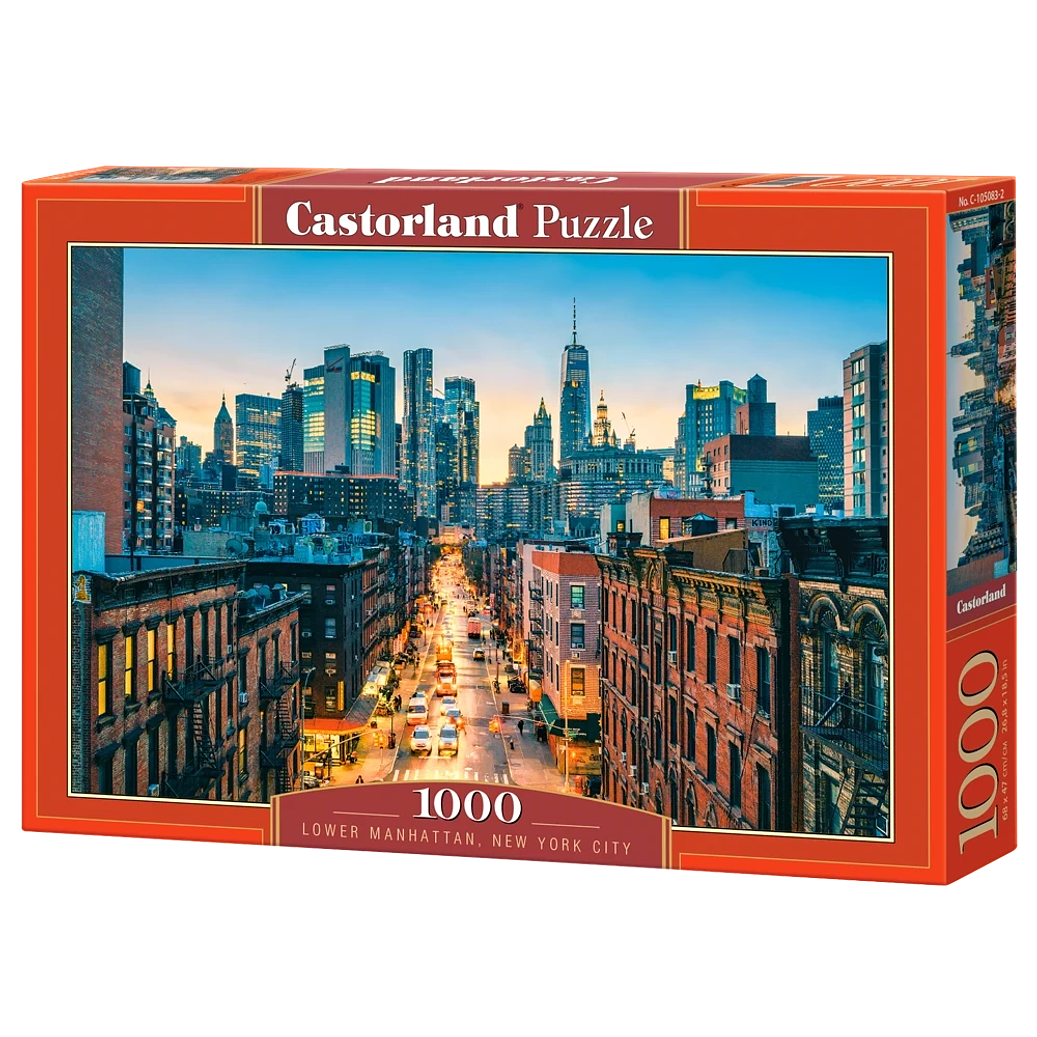 Puzzle 1000 Piezas | Bajo Manhattan, Nueva York 1