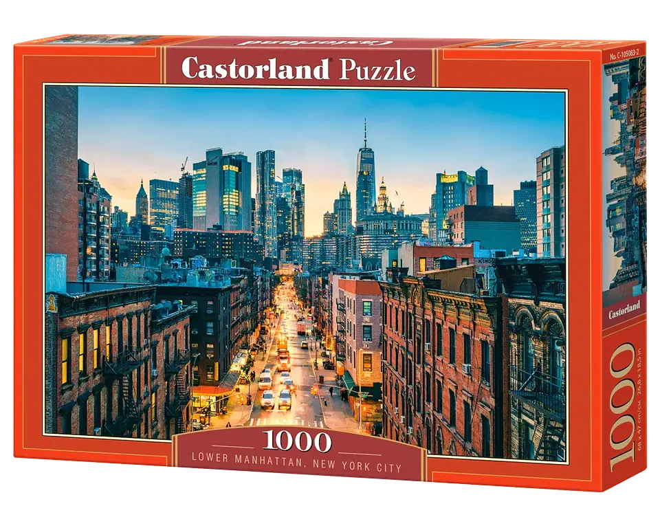 Puzzle 1000 Piezas | Bajo Manhattan, Nueva York 1