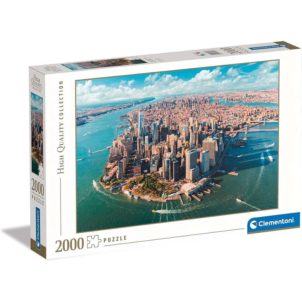 Puzzle 2000 Piezas | Bajo Manhattan, Nueva York 1