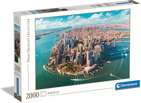 Puzzle 2000 Piezas | Bajo Manhattan, Nueva York
