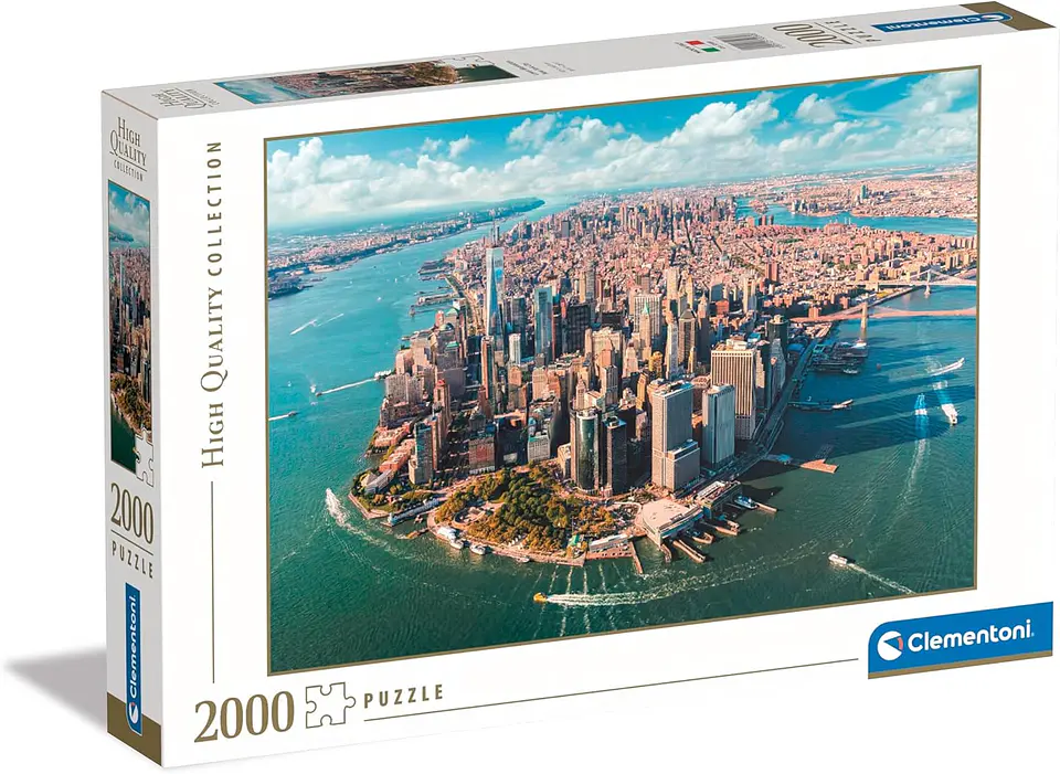 Puzzle 2000 Piezas | Bajo Manhattan, Nueva York 1