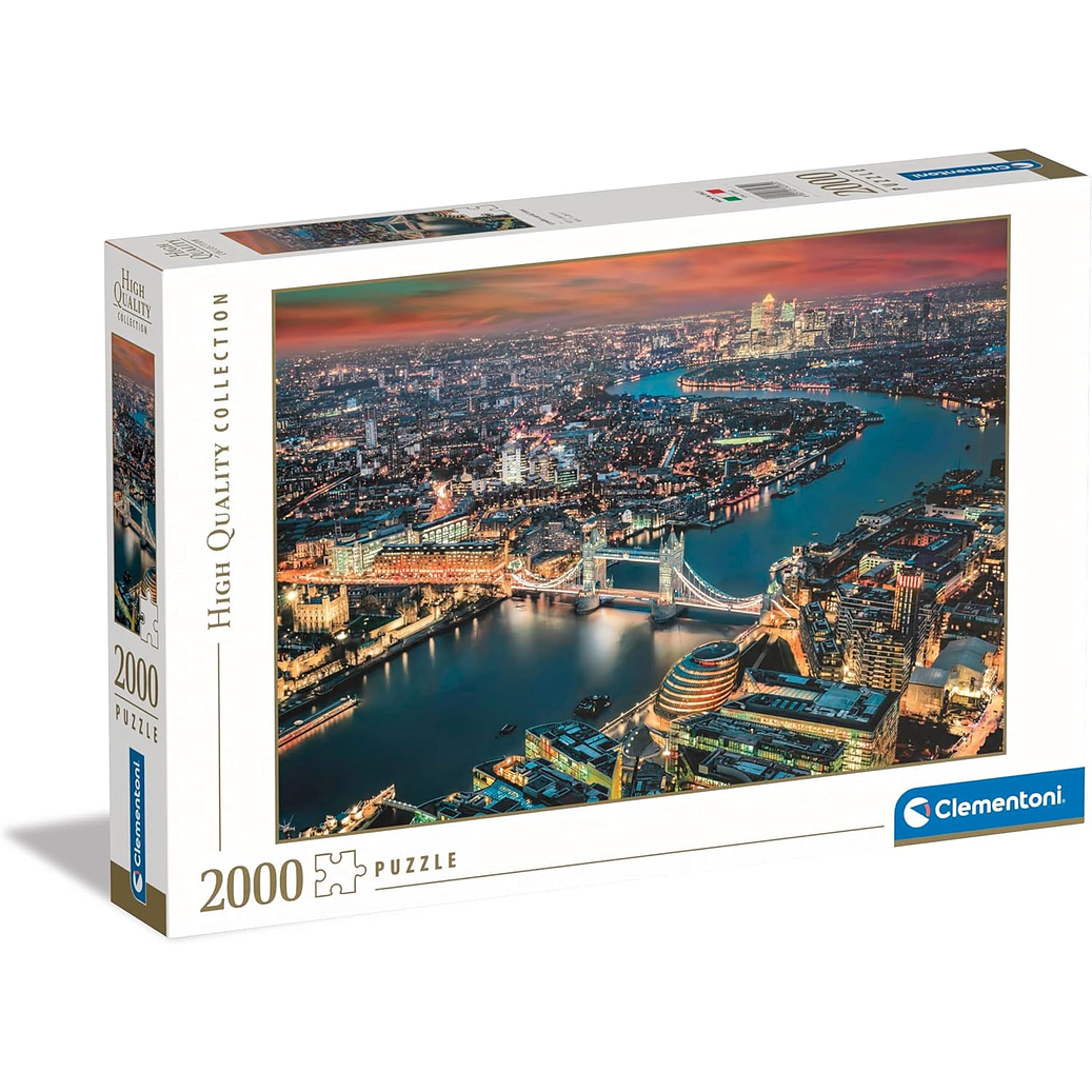Puzzle 2000 Piezas | Vista Aérea de Londres 1