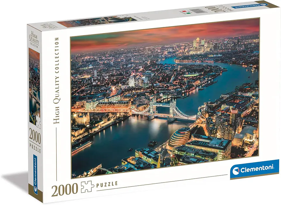 Puzzle 2000 Piezas | Vista Aérea de Londres 1