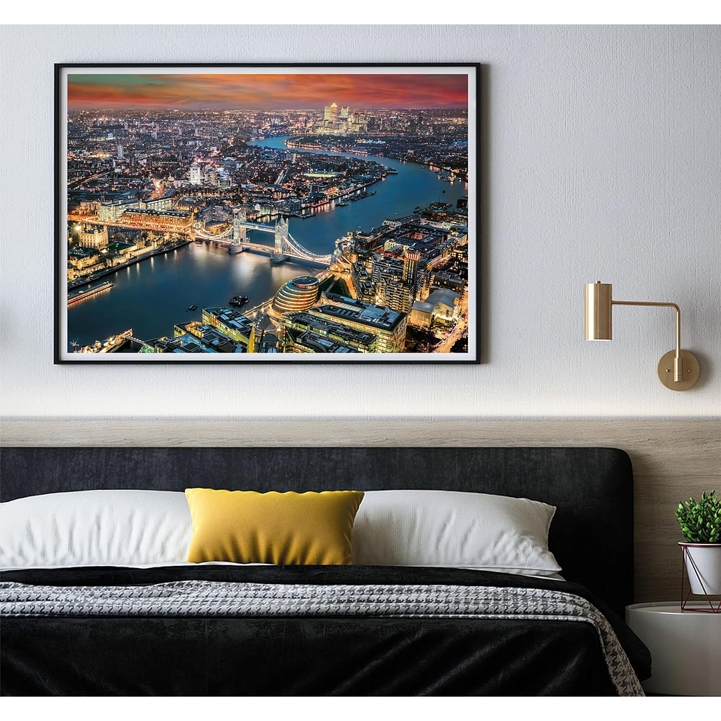 Puzzle 2000 Piezas | Vista Aérea de Londres 3