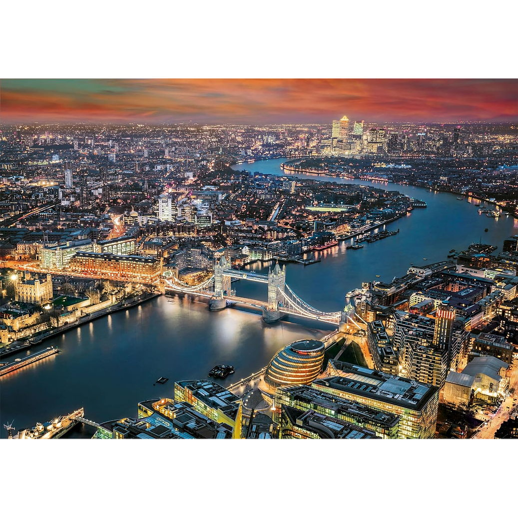 Puzzle 2000 Piezas | Vista Aérea de Londres 2