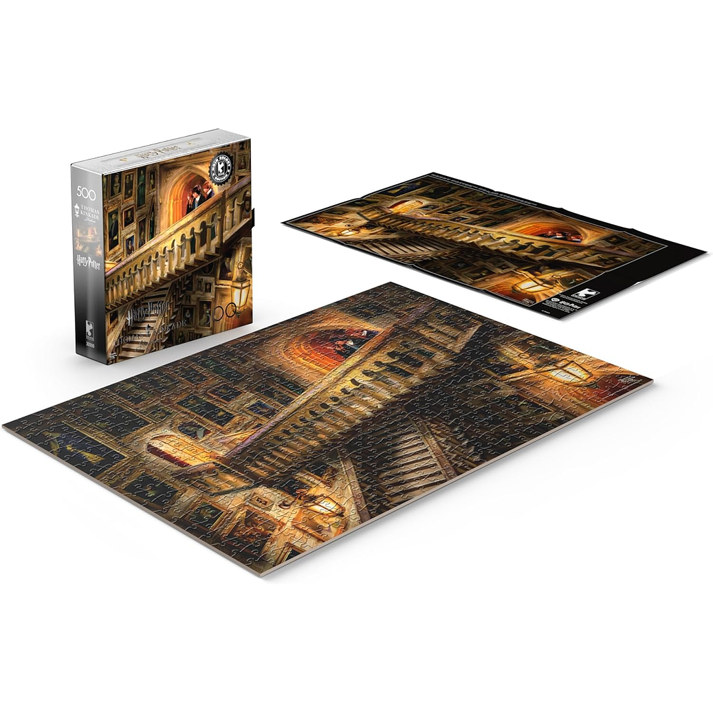 Puzzle 500 Piezas | Harry Potter Gran Escalera Noir Select 3