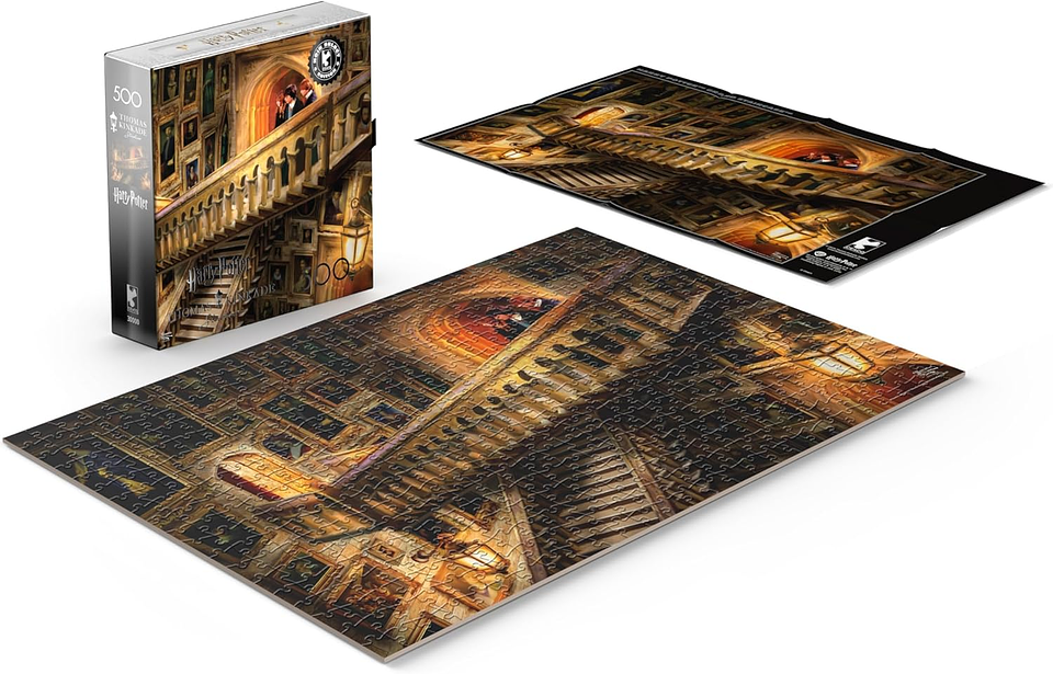 Puzzle 500 Piezas | Harry Potter Gran Escalera Noir Select 3