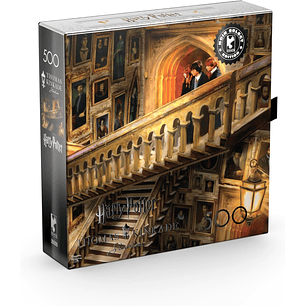 Puzzle 500 Piezas | Harry Potter Gran Escalera Noir Select