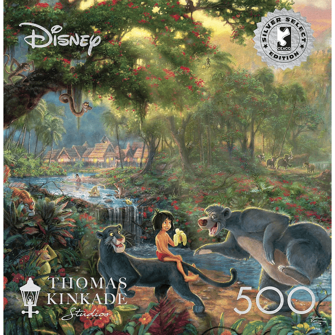 Puzzle 500 Piezas | Disney El Libro de la Selva Silver Select 1