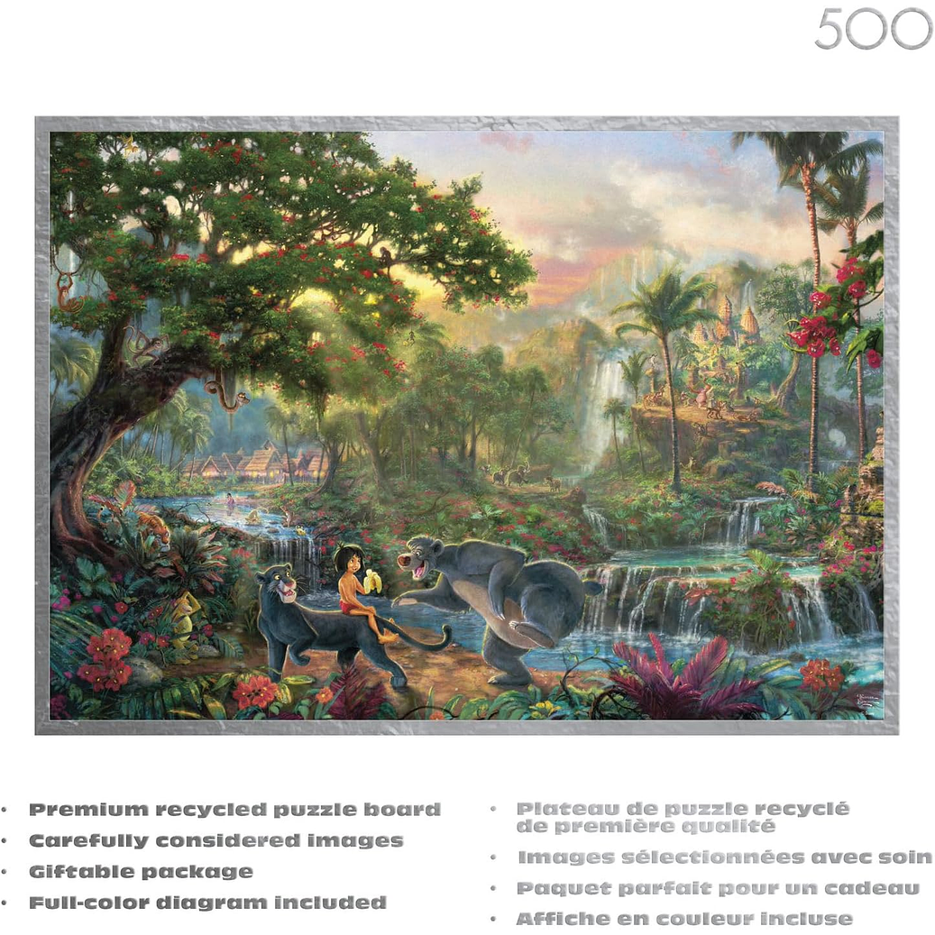 Puzzle 500 Piezas | Disney El Libro de la Selva Silver Select 3