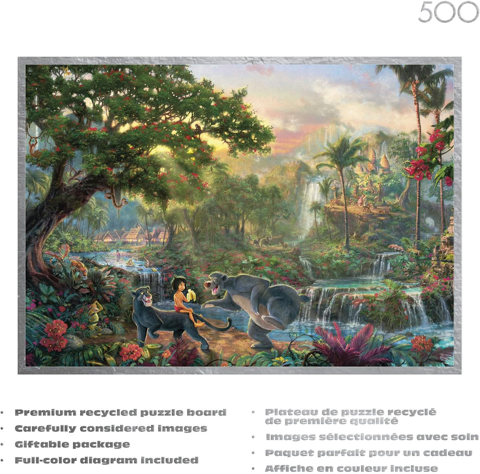 Puzzle 500 Piezas | Disney El Libro de la Selva Silver Select 3