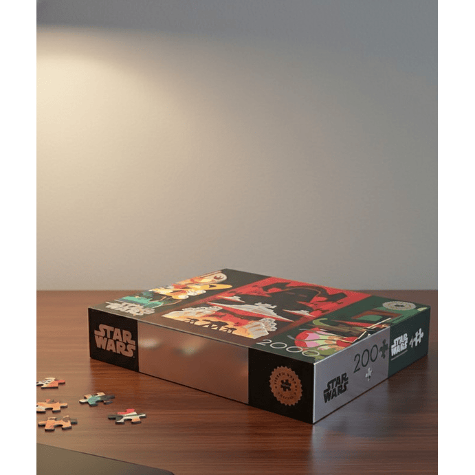 Puzzle 2000 piezas | Star Wars Trilogía Silver Select 2