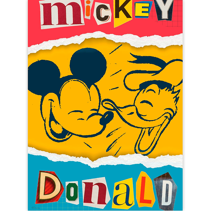 Puzzle (5 en 1) 300, 500, 750 Piezas | Disney Mickey y Donald Multipack 3