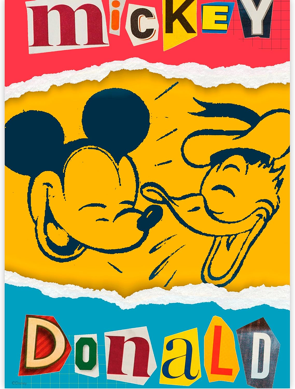 Puzzle (5 en 1) 300, 500, 750 Piezas | Disney Mickey y Donald Multipack 3
