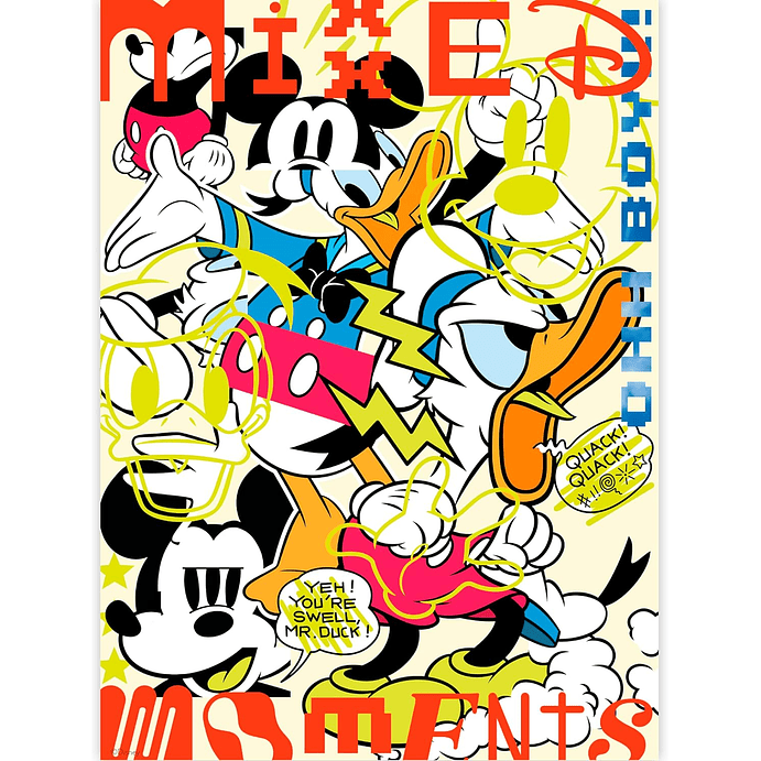 Puzzle (5 en 1) 300, 500, 750 Piezas | Disney Mickey y Donald Multipack 2