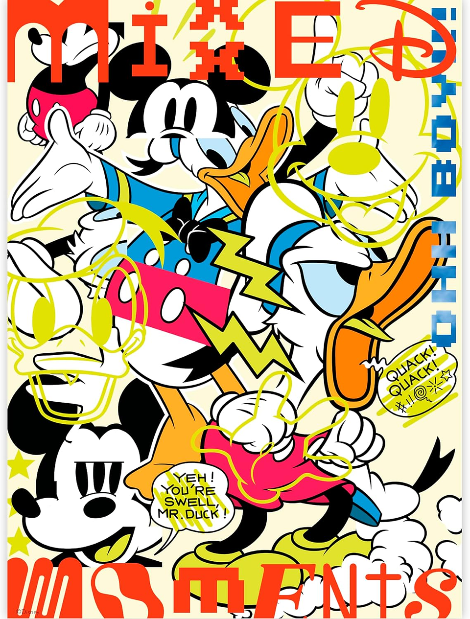 Puzzle (5 en 1) 300, 500, 750 Piezas | Disney Mickey y Donald Multipack 2