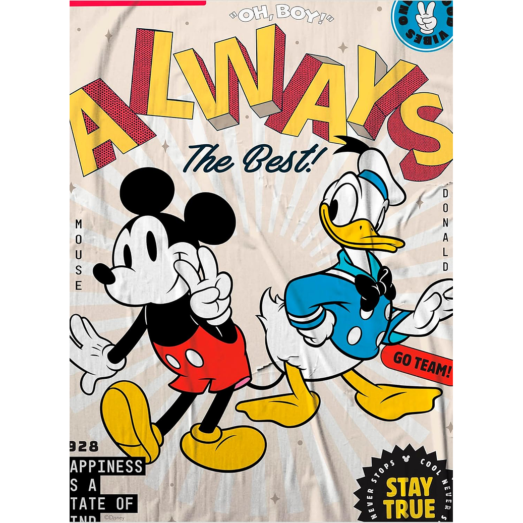 Puzzle (5 en 1) 300, 500, 750 Piezas | Disney Mickey y Donald Multipack 4