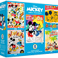 Puzzle (5 en 1) 300, 500, 750 Piezas | Disney Mickey y Donald Multipack - Miniatura 1