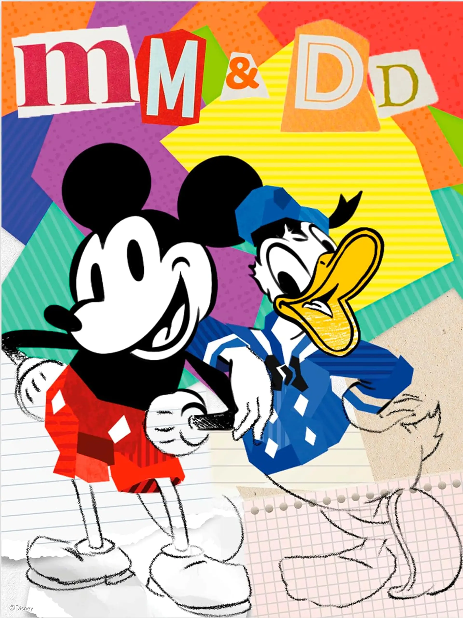 Puzzle (5 en 1) 300, 500, 750 Piezas | Disney Mickey y Donald Multipack 6