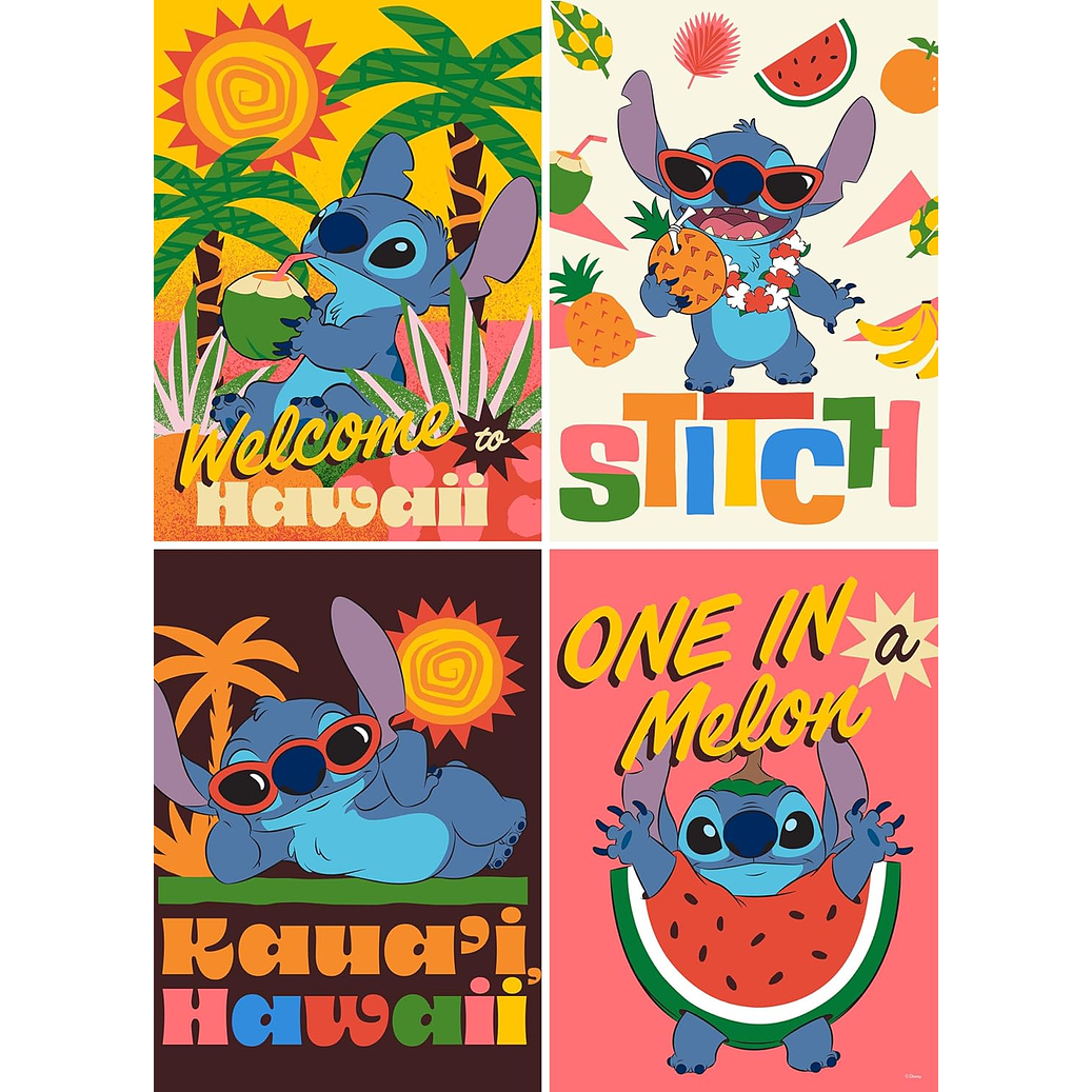 Puzzle 1000 Piezas | Disney Stitch 2