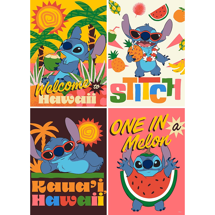 Puzzle 1000 Piezas | Disney Stitch 2