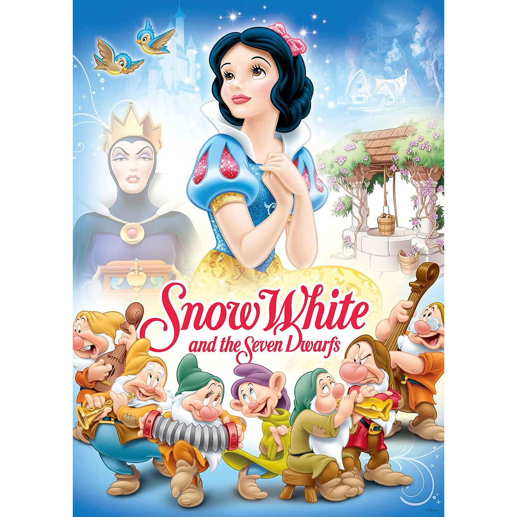 Puzzle 1000 Piezas | Disney Blanca Nieves y los Siete Enanitos 2