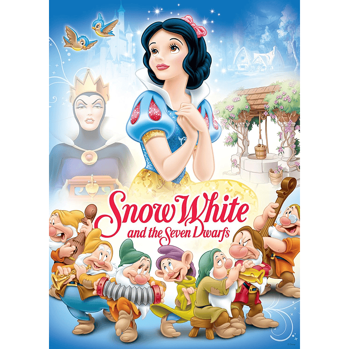 Puzzle 1000 Piezas | Disney Blanca Nieves y los Siete Enanitos 2