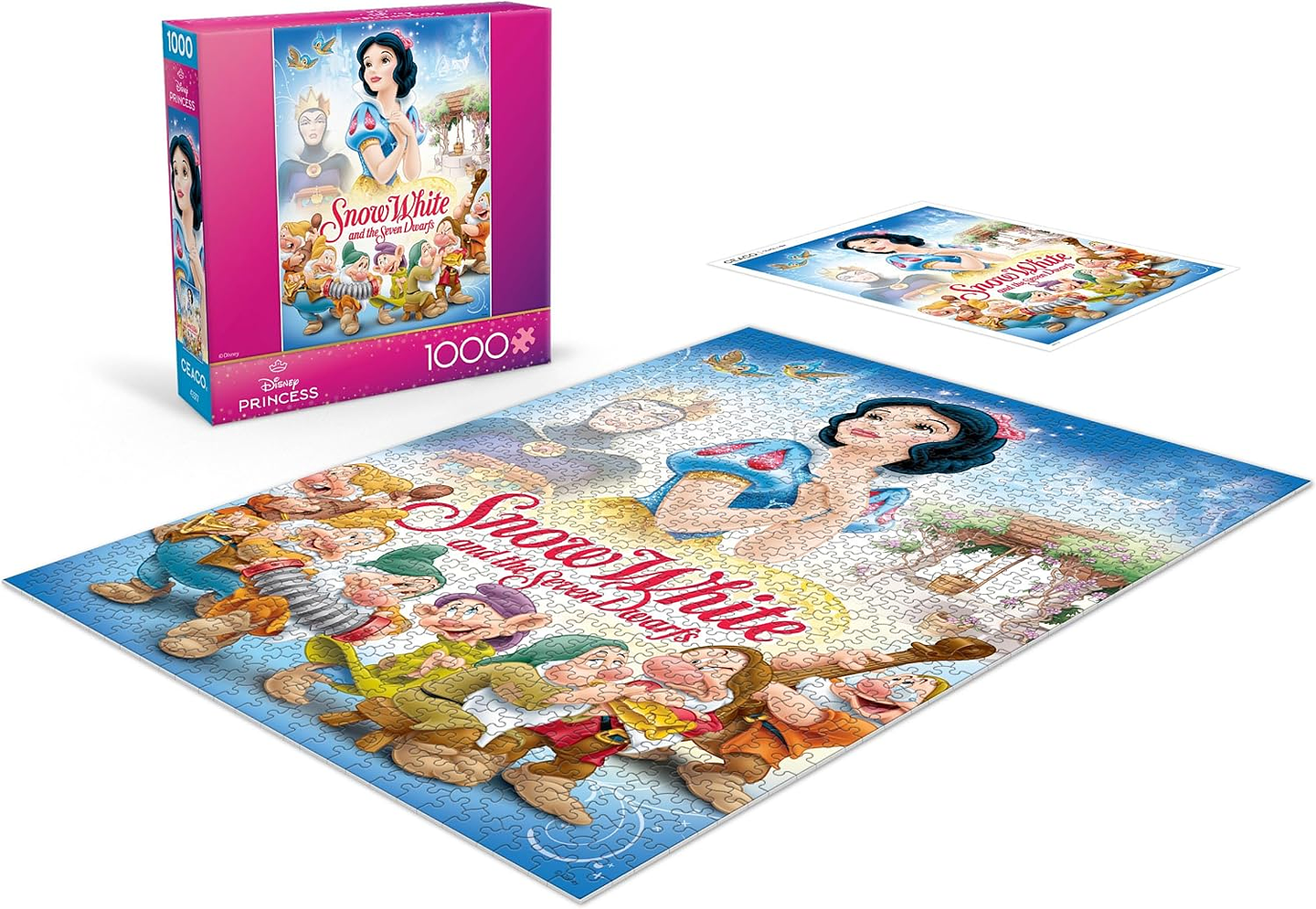 Puzzle 1000 Piezas | Disney Blanca Nieves y los Siete Enanitos 3