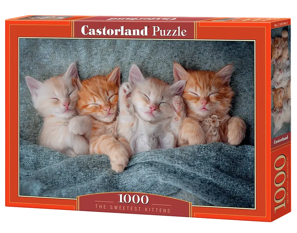 Puzzle 1000 Piezas | Gatitos Tiernos 1