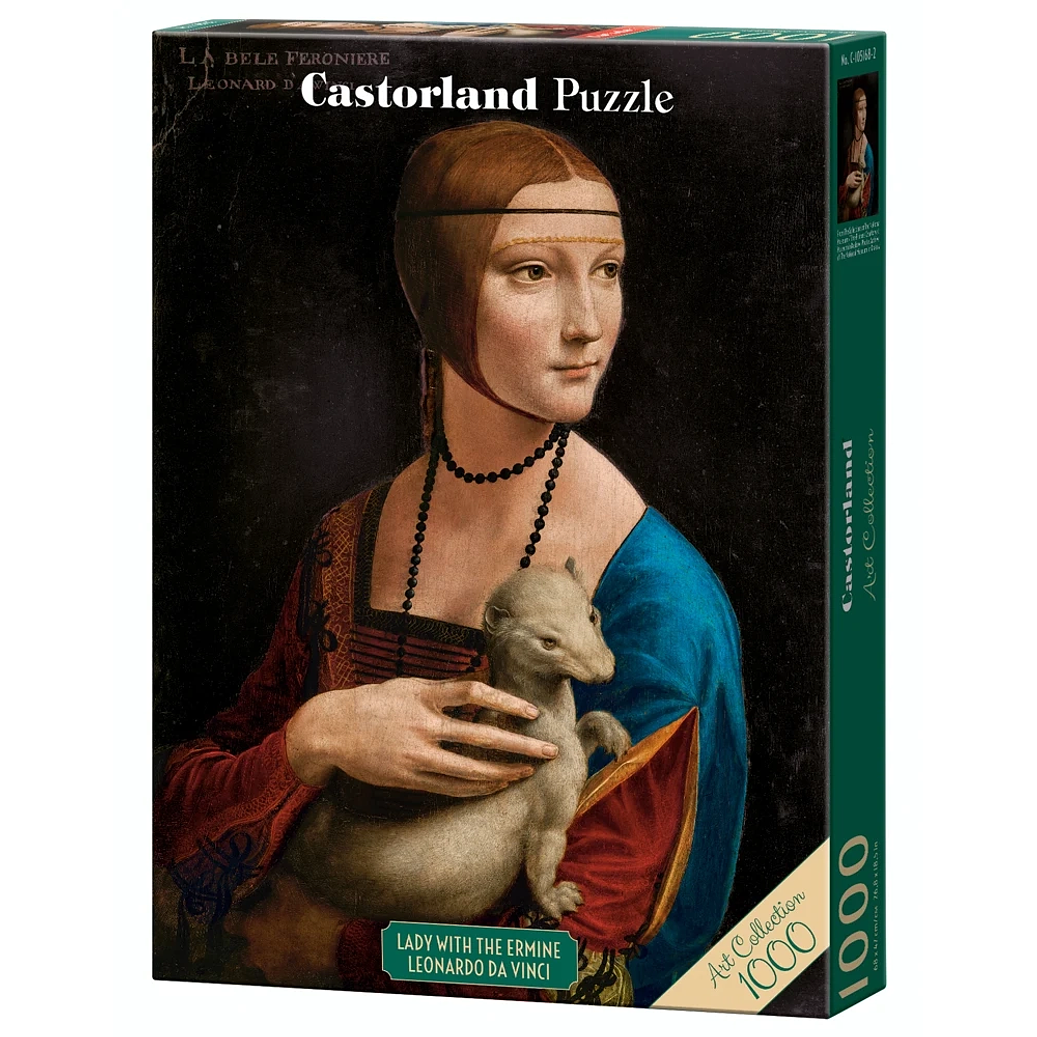 Puzzle 1000 Piezas | La Dama del Armiño - Da Vinci 1