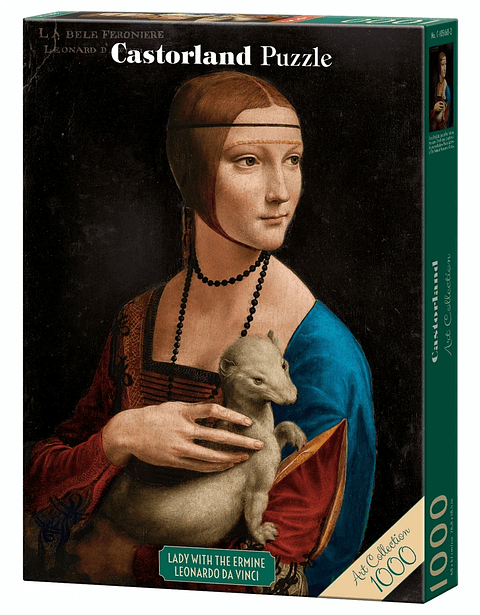 Puzzle 1000 Piezas | La Dama del Armiño - Da Vinci