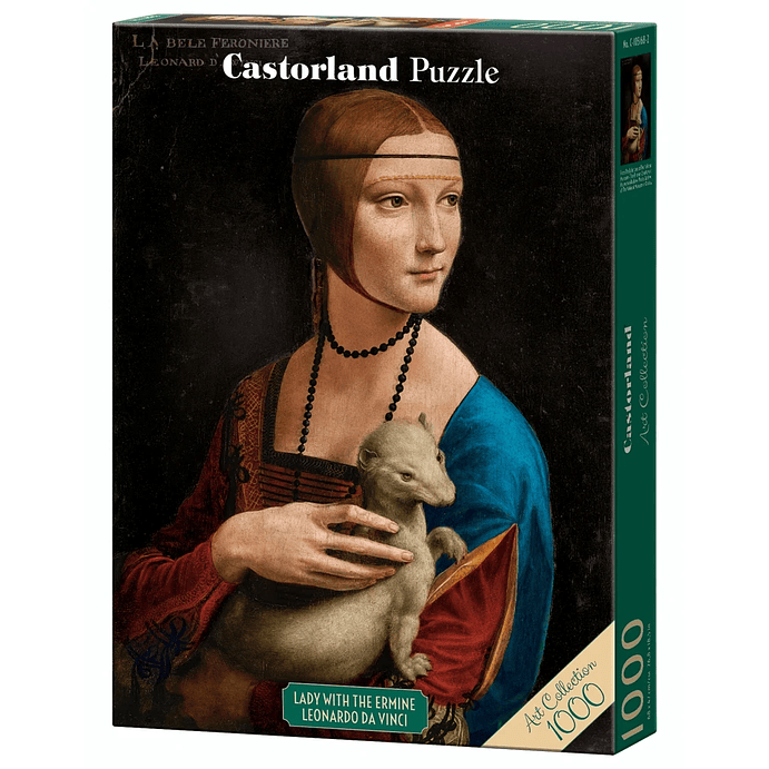 Puzzle 1000 Piezas | La Dama del Armiño - Da Vinci 1