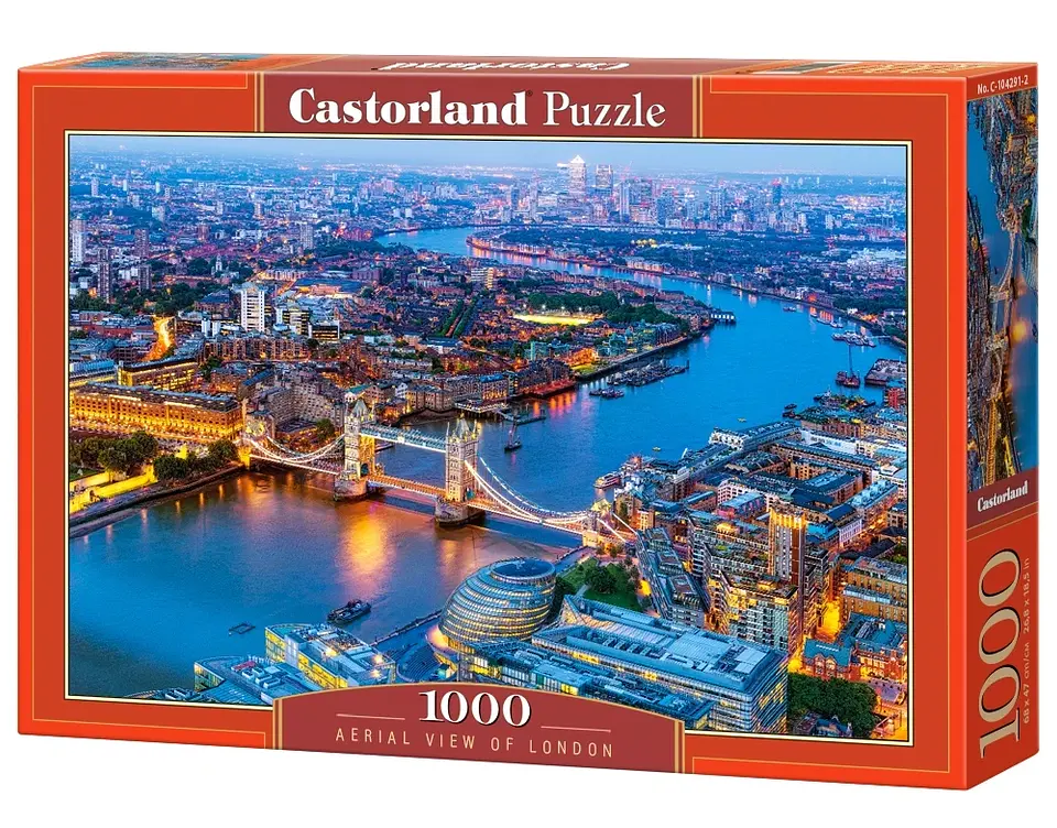Puzzle 1000 Piezas | Vista Aérea de Londres 1