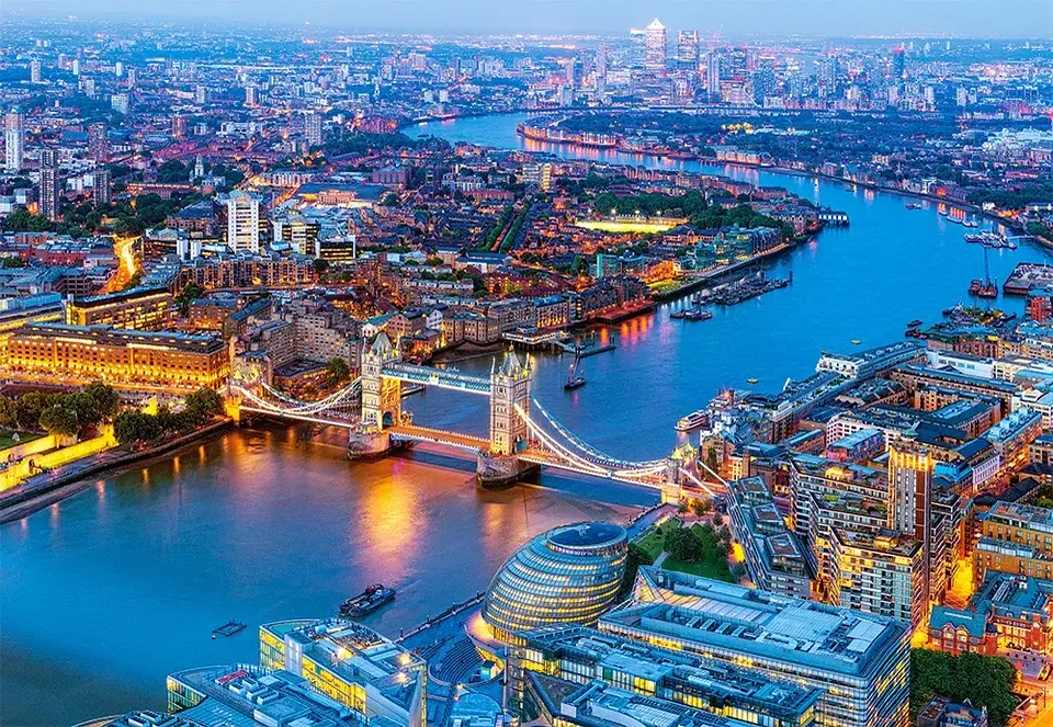 Puzzle 1000 Piezas | Vista Aérea de Londres 2