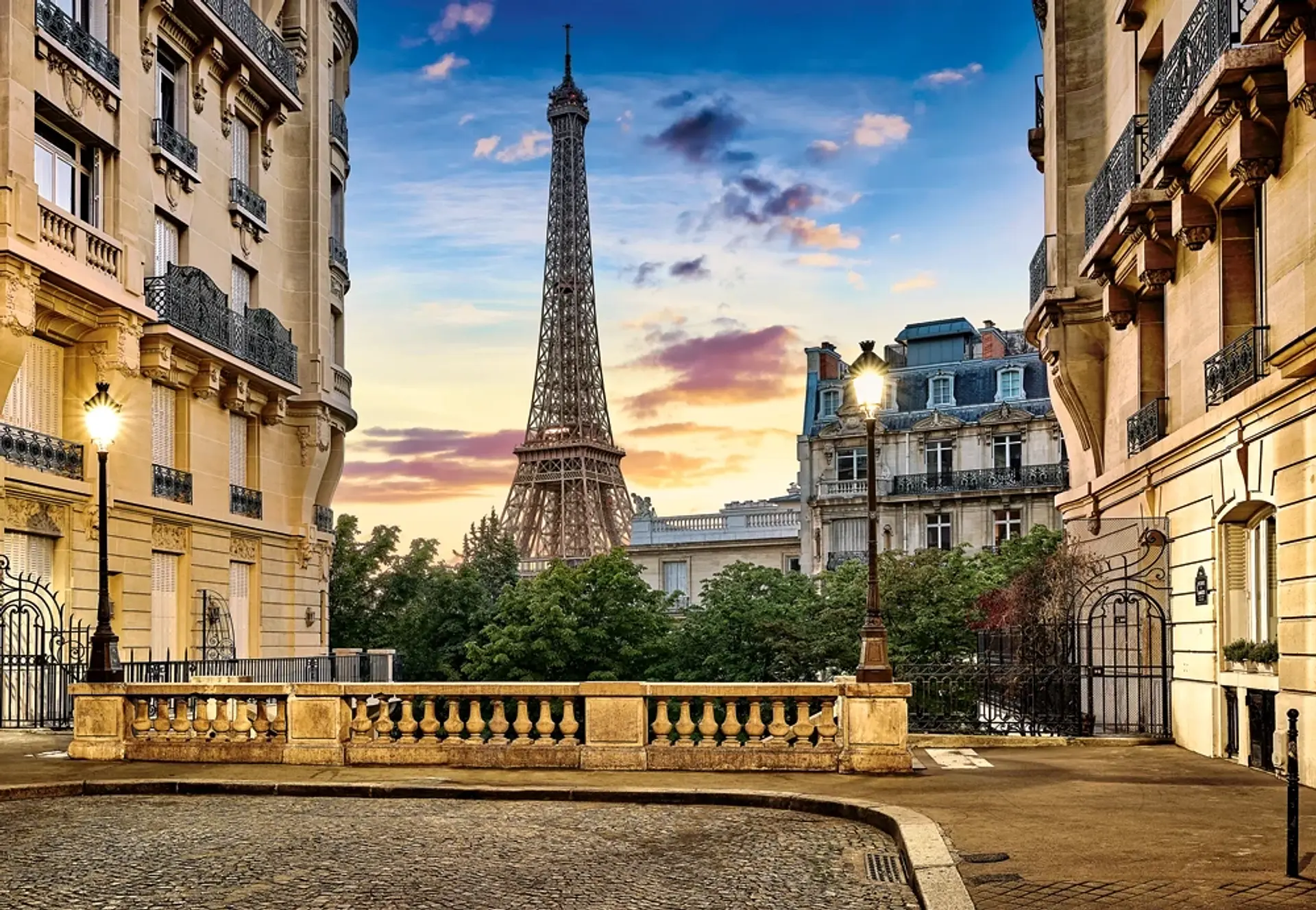 Puzzle 1000 Piezas | Caminata en París al Atardecer 2