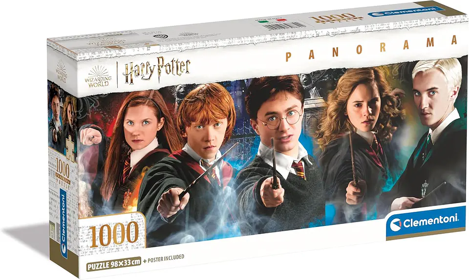 Puzzle 1000 Piezas Panorámico | Harry Potter y sus Amigos 1