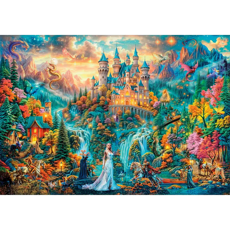 Puzzle 2000 Piezas | Legendas del Reino Oculto 2