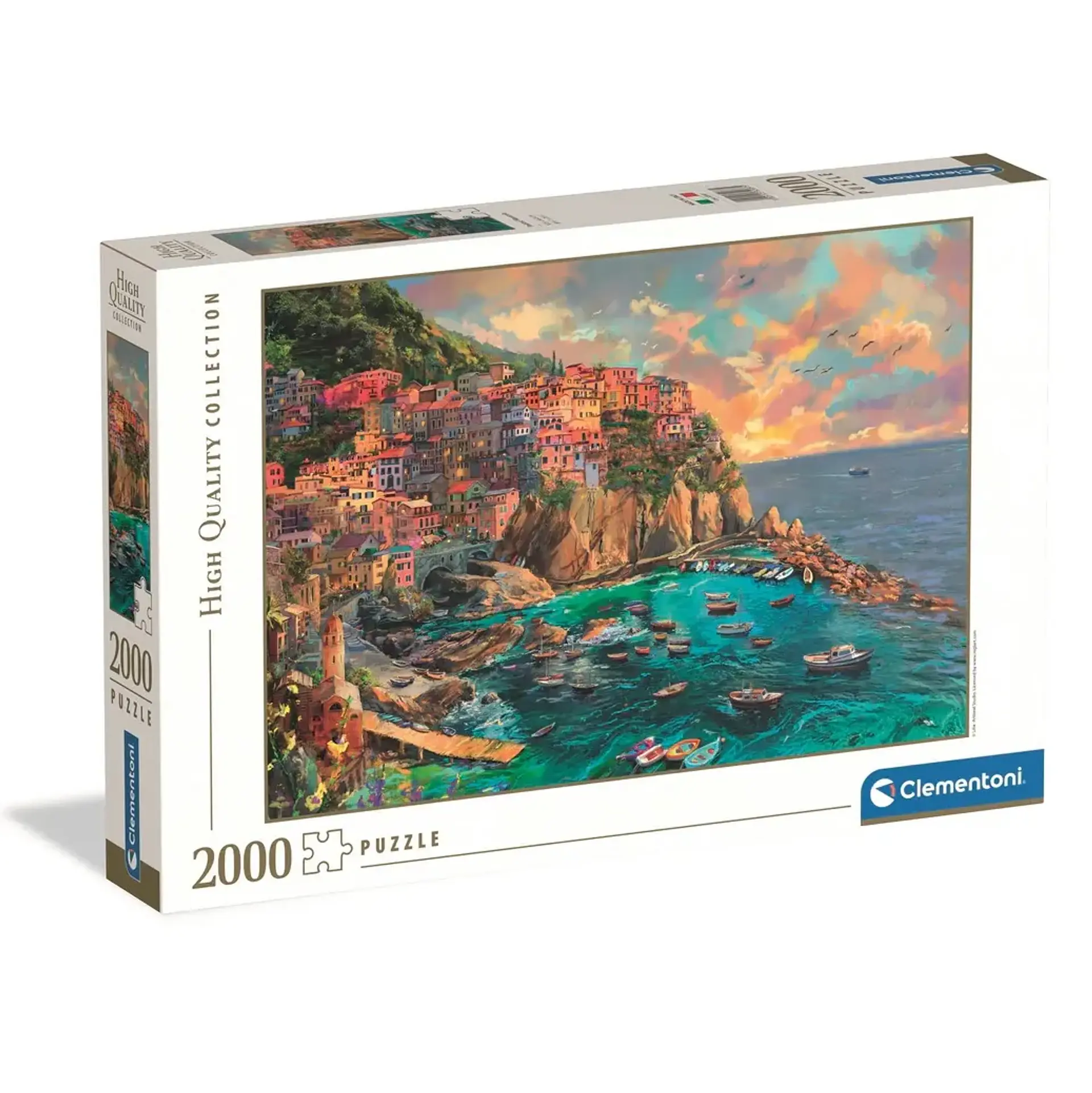 Puzzle 2000 Piezas | Manarola Pintada 1